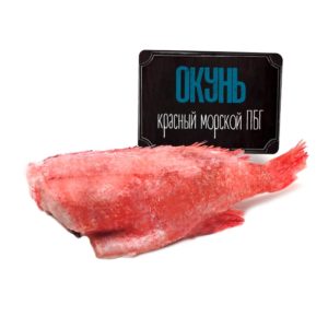 Окунь красный морской потрошеный без головы с-м